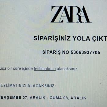 Zara Dağıtımda Olan Ürünüm Durduk Yere İade!!