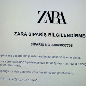 Zara Dağıtımda Olan Ürünüm Durduk Yere İade!!
