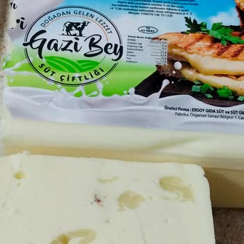 Gazi Bey Süt Çiftliği Gazibey Kaşar Peynirinin İçerisinden Şeffaf Bölgeler Çıktı