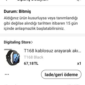 Aliexpress Sipariş Tamamlandı Onayı