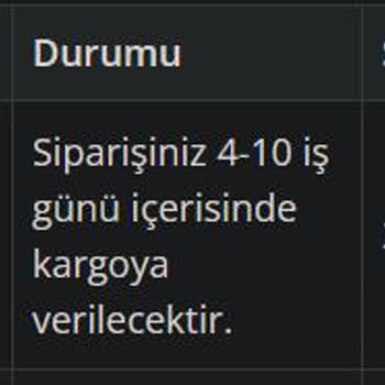 Hawk Gaming Chair 1,5 Aydır Siparişimi Göndermiyor