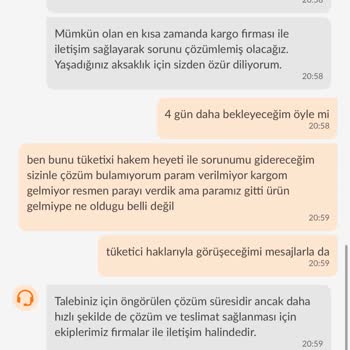 Trendyol Kargo Siparişim 7 Gündür Gelmiyor