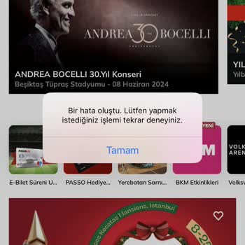 Passolig Uygulaması Giriş Yapılamama