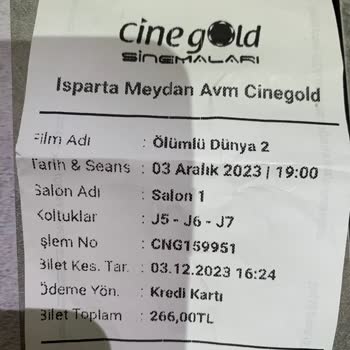 Cinegold Ses Sistemi / Soğuk