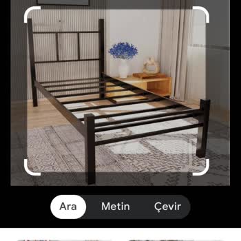 A101 Tek Kişilik Metal Karyola Siparişim