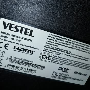 Vestel 3NCU Üründe De Panel Arızası Çözüm Yok