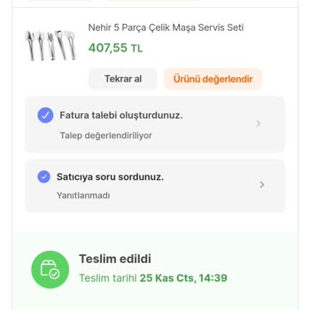 Hepsiburada Ürün Faturası Kesmiyor.