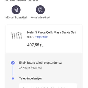 Hepsiburada Ürün Faturası Kesmiyor.