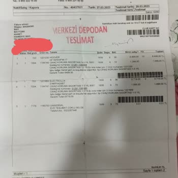 Electrolux Çamaşır Makinesi Lastiği Bulunmaması Ve Ücret İstemesi