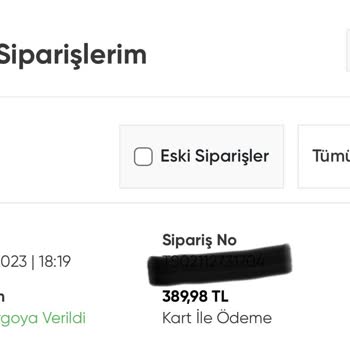 Eyyo Sipariş Verilen Kargo Ulaşılmaması