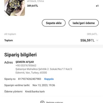 Aliexpress Siparişim Daha Yoldayken Yanlışlıkla Sipariş Teslimat Onayı Verdim