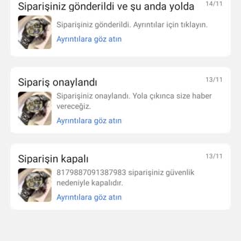 Aliexpress Siparişim Daha Yoldayken Yanlışlıkla Sipariş Teslimat Onayı Verdim