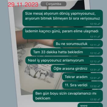 Oyku Wear Ücret İadem Yapılmadı