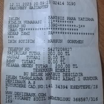 ATM Üzerinden Kartsız Paycell Hesabına Para Yatırmak