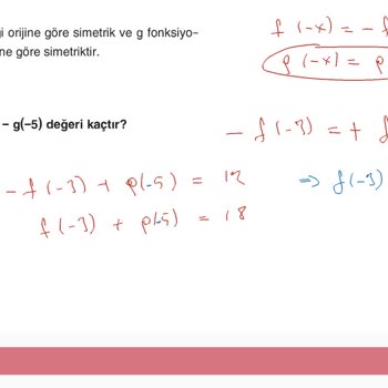 Orijinal Yayınları Kitaptaki Cevap Anahtarıyla Soru Çözüm Videosundaki Cevap Farklı
