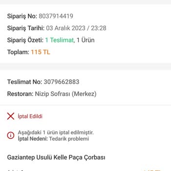 Trendyol Yemek Mağdur Kurban Aklınıza Ne Gelirse
