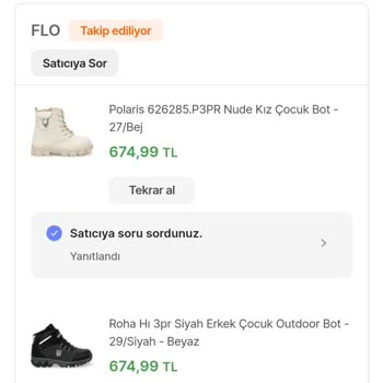 FLO Ayakkabı Çok Geç Teslimat Yanıltıcı Bilgi