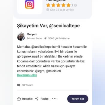 Instagram Ad Kullanarak Uygunsuz Konuşmalar