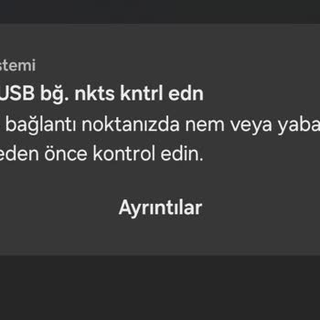 Samsung Telefon A54 Nem Algılandı Hatası Yüzünden Telefonum Şarj Olmuyor