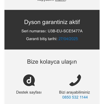 Dyson Garanti Kapsamındaki Ürün Teslimini Yapmıyor