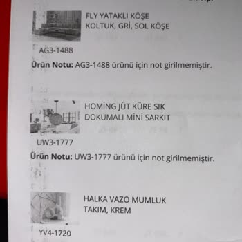 Vivense Ürünlerim Teslim Edilmedi