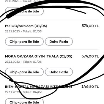 Zara Alışveriş Tutarının Kredi Kartından İki Kez Çekilmesi