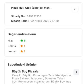 Migros Yemek Pizza Siparişimde Kıl Çıktı!