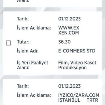 Exxen Bilgim Dahilinde Olmadan Para Harcaması