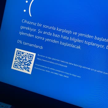 İtopya Bilgisayar Sürekli Mavi Ekran Veren Hazır Sistem