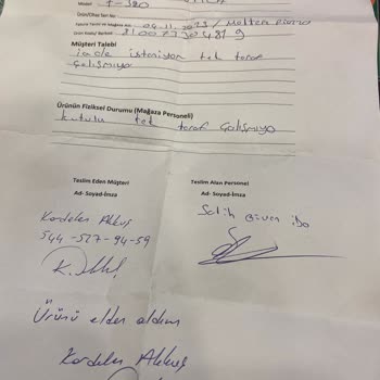 D&R Kulaklık İadesini Talep Ediyorum