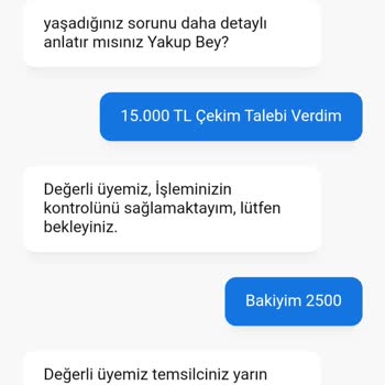 Vizyonbet Param Silindi. Düzenleme