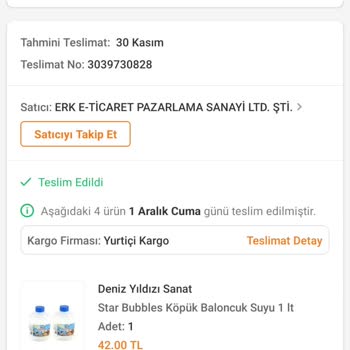 Trendyol Üzerinden Yaşanan Mağduriyet