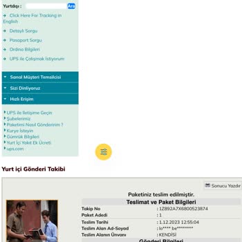 UPS Türkiye Kargo Kaybı Ve İletişim Sorunu