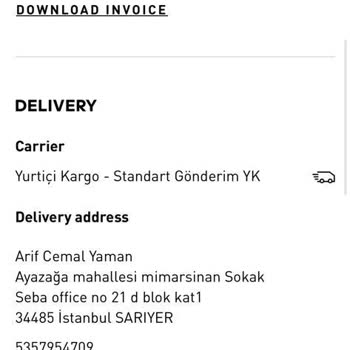 Adidas Siparişlerimin Bilgim Dışında İptali Hk