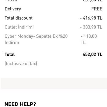 Adidas Siparişlerimin Bilgim Dışında İptali Hk