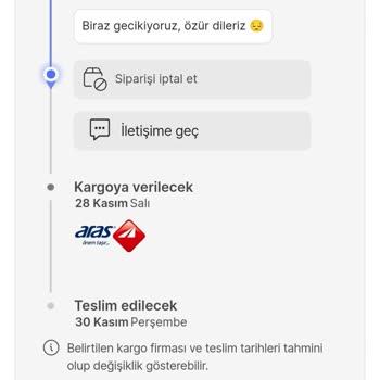 Hepsiburada Sipariş İmi Yollamıyor
