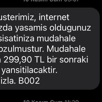 Millenicom Arıza Bedel 300₺