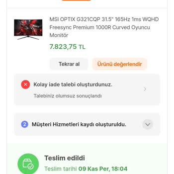 Hepsiburada Açılmamış Ürünü İade Almamak