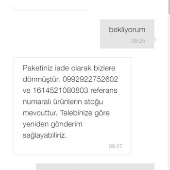 Zara Ve Kargoist Ürünlerimi Habersiz İade Ettiler, Yollamıyorlar.