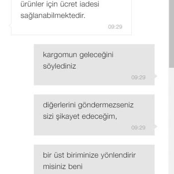 Zara Ve Kargoist Ürünlerimi Habersiz İade Ettiler, Yollamıyorlar.