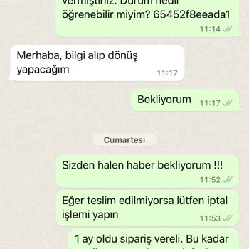 Qua Halı Teslim Edilmeyen Halılar