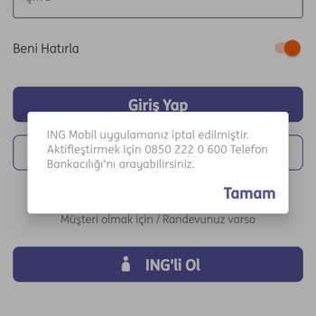 ING Bank Mobil Uygulama