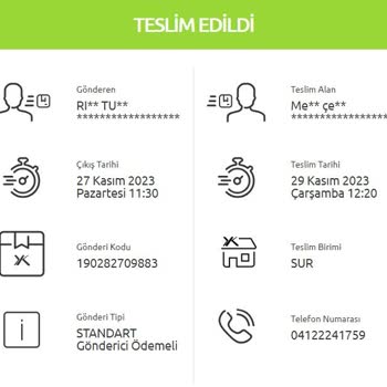 Haberim Olmadan Yurtiçi Kargo Dan Adıma Gönderilen Kargolar.