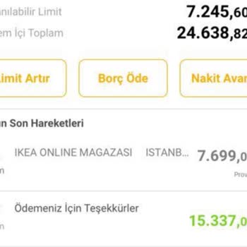 IKEA Tek Siparişe İki Kez Ücret Ödedim