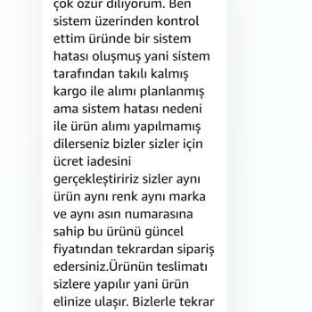 Amazon Ürünü Kargoya Vermedi Ve Beni Oyaladı