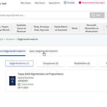 Pazarama Sitesinin, Ürün Gönderimini Sağlayamayışı