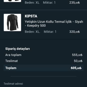 Decathlon Ürünüm 5 Gündür Kargoya Verilmedi