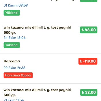 Sok Marketler Win Puanları