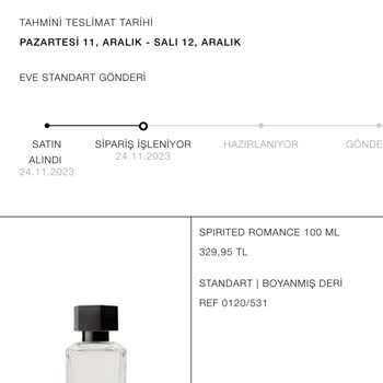 Zara Sipariş Teslimatı Gecikmesi