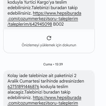 Hepsijet İademi Almaya Gelmiyor.